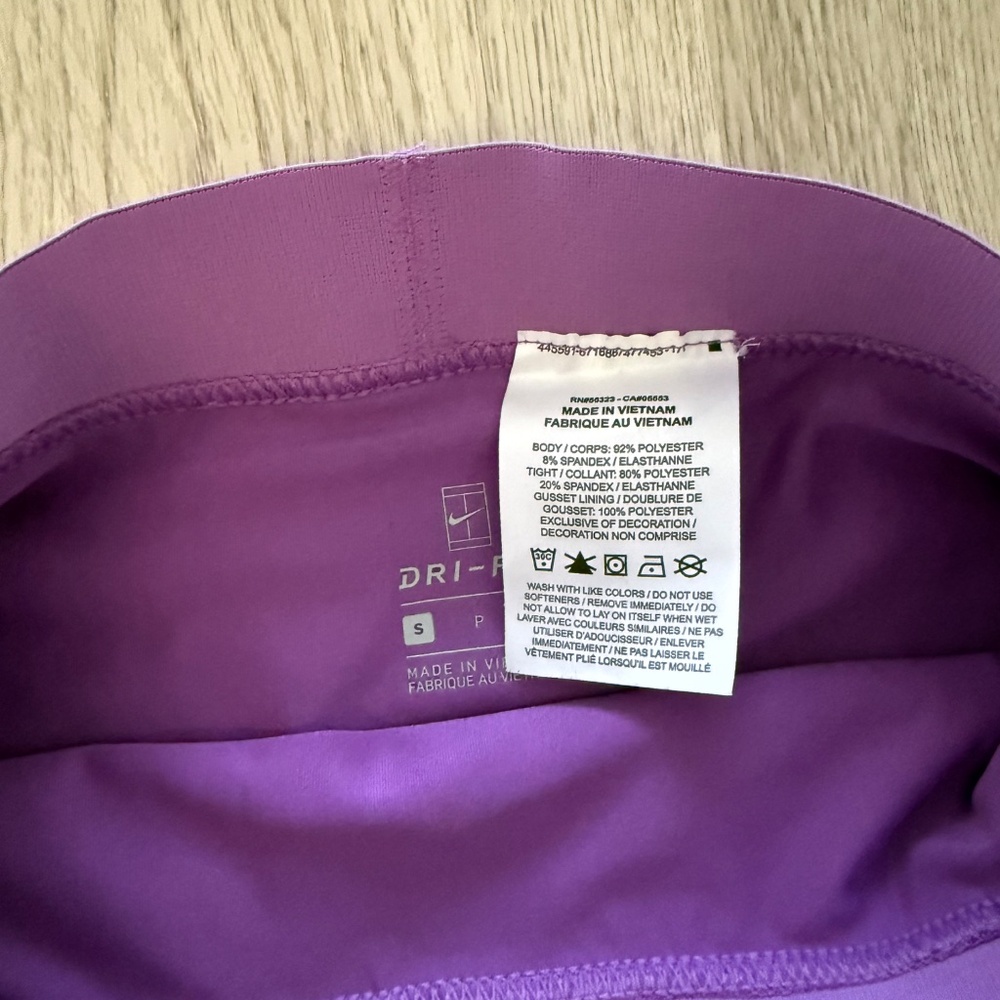 Girls Tennis Lot!  Nike Dry Fit Tennis Skirts and two tops (Skirts S Tops XS) - Picture 7 of 11